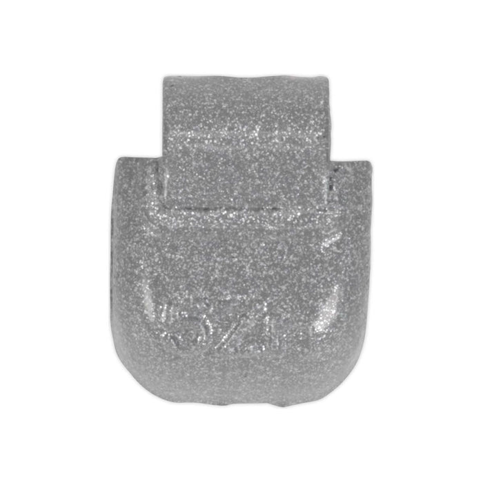 Sealey Wheel Weight 5g Hammer-On Zinc for Steel Wheels Pack of 100 WWSH05 Sealey - Town Tools 
