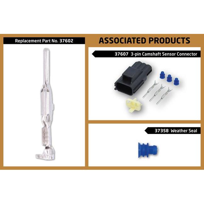 Connect Volvo Electrical Camshaft 3 PIN male Sensor Connector 14pc 37607 Tool Connection - Town Tools 