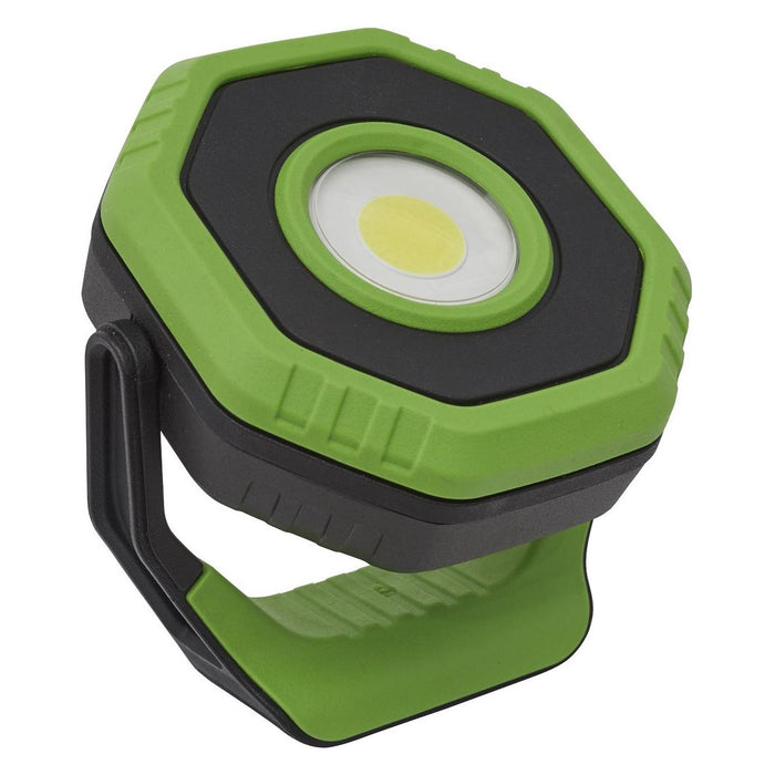 Sealey Rechargeable Pocket Floodlight with Magnet 360 7W COB LED Green Sealey - Town Tools 