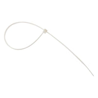 Forgefix Cable Tie Natural/Clear 7.6 x 380mm (Bag 100)