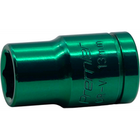 Sealey 1/2"Dr Coloured Socket 13mm (Blue/Green) AK288-V4-01