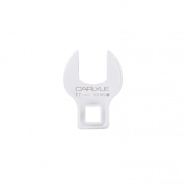 Carlyle Tools 3/8In Drive 17mm Open-End Crowfoot Wrench