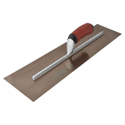 Marshalltown MXS205GD Golden Stainless Steel Finishing Trowel DuraSoft® 20 x 5in Marshalltown - Town Tools