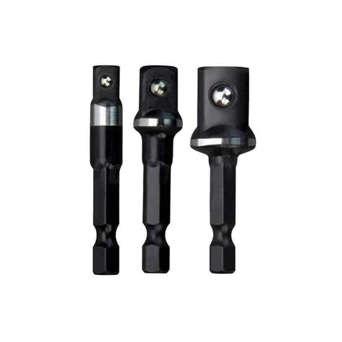 Milwaukee Shockwave Impact Socket Adaptor Set (3pc) Milwaukee - Town Tools 