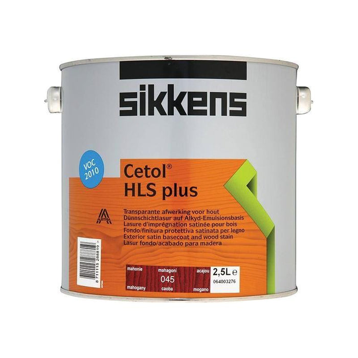 Sikkens Cetol HLS Plus Translucent Woodstain Mahogany 2.5 litre Sikkens - Town Tools