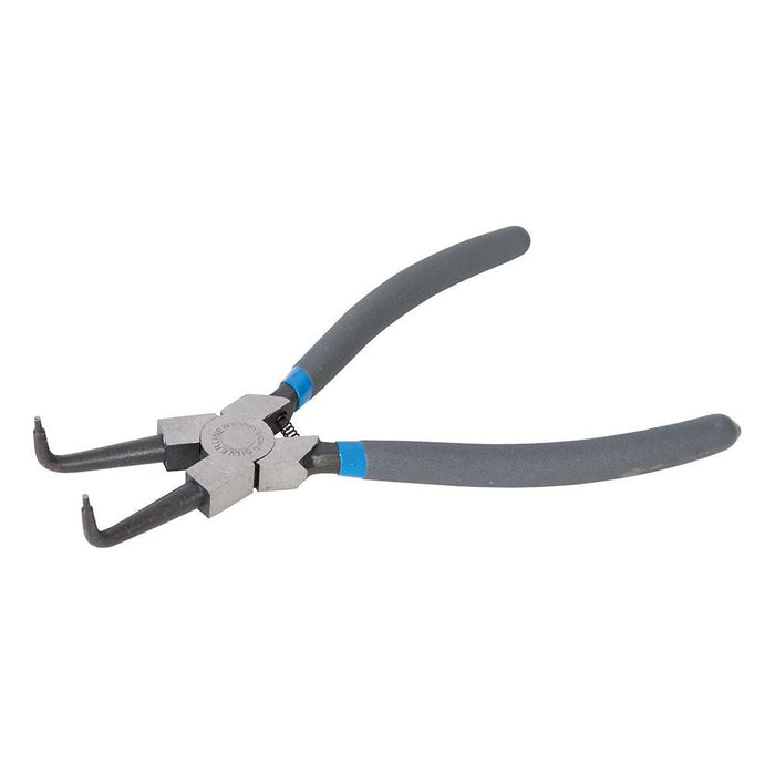 Silverline Bent Nose Internal Circlip Pliers 230mm Silverline - Town Tools 