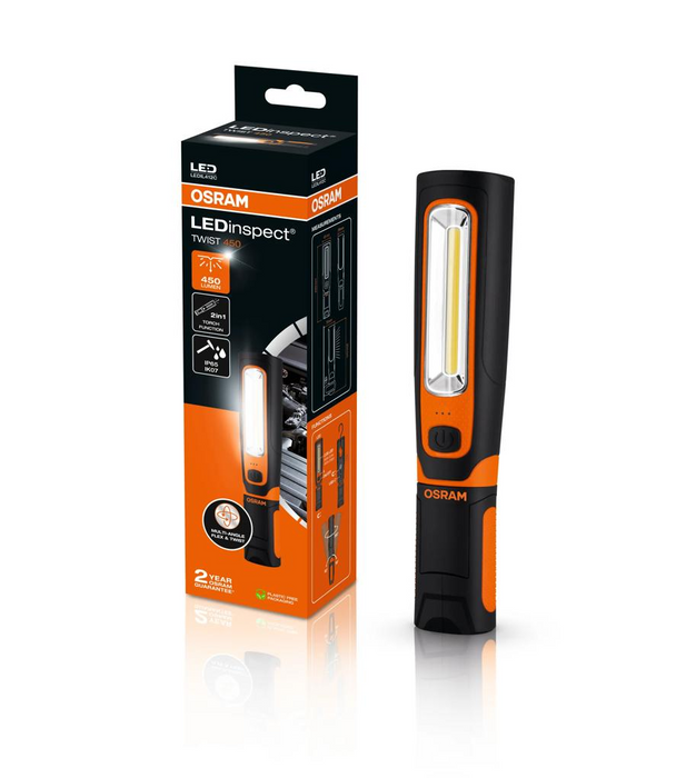 OSRAM LEDinspect® TWIST 450 Rechargeable and cordless (LEDIL412C)