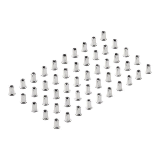 Draper Zinc Plated Threaded Insert Rivet Nuts, M5 x 0.8mm (Pack of 50) Draper - Town Tools