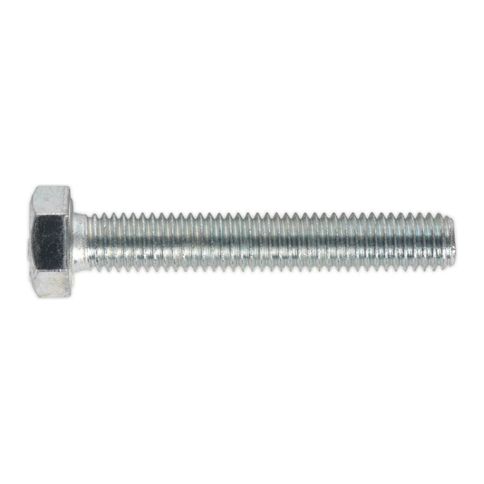 Sealey HT Setscrew M8 x 50mm 8.8 Zinc Pack of 50 SS850 Sealey - Town Tools 