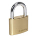 Sealey Brass Body Padlock 50mm PL102 Sealey - Town Tools 