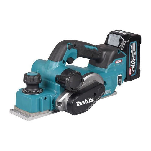 Makita KP001GD201 XGT 40Vmax Planer 40V 2 x 2.5Ah Li-ion Makita - Town Tools