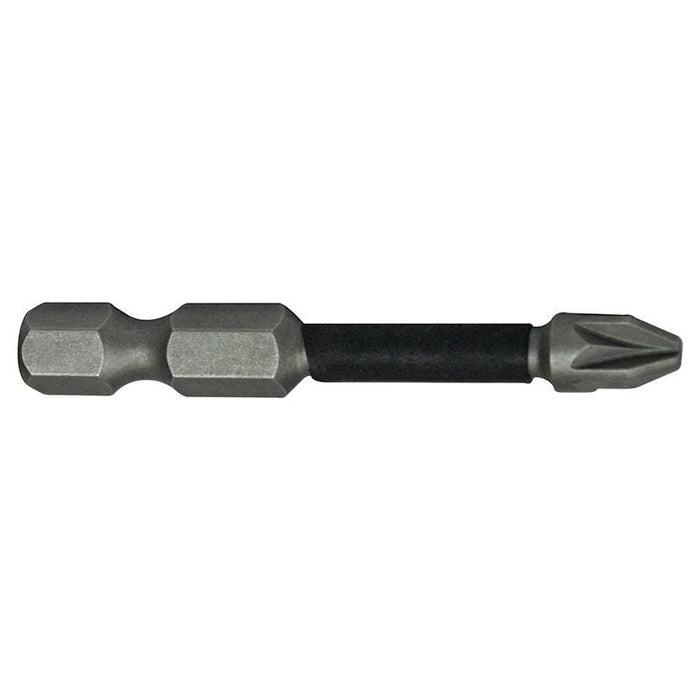 Faithfull Pozi Impact Screwdriver Bits PZ2 x 50mm (Pack 3) Faithfull - Town Tools
