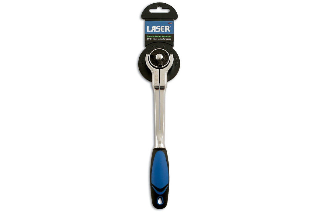 Laser Swivel Head Ratchet 3/8"D 3520 Laser - Town Tools 