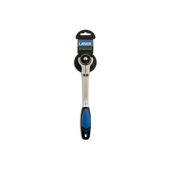 Laser Swivel Head Ratchet 3/8"D 3520 Laser - Town Tools 