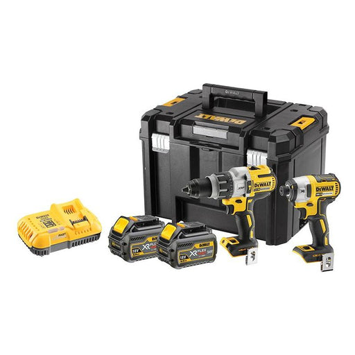 Dewalt Power Tools DCK276T2T FlexVolt XR Twin Pack 18V 2 x 18/54V 6.0/2.0Ah Li-ion DeWALT Power Tools - Town Tools
