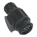 Sealey Towing Plug 13-Pin Euro Plastic 12V Twin Inlet TB54 Sealey - Town Tools 