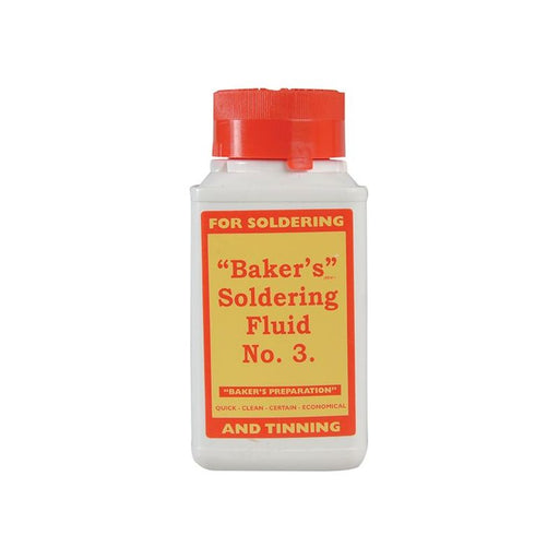 Baker'S No.3 Soldering Fluid 125ml Baker's - Town Tools