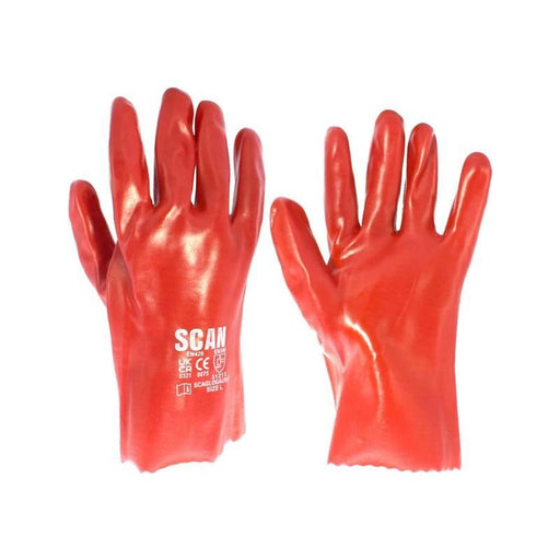 Scan PVC Gauntlets 27cm (11in) - L (Size 9) Scan - Town Tools