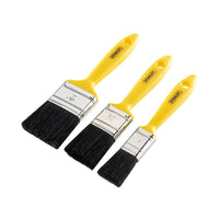 Stanley® Hand Tools Hobby Paint Brush Set of 3 25 38 & 50mm