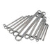 Silverline Deep Offset Ring Spanners Set 12pce 6 - 32mm Silverline - Town Tools 