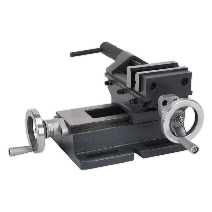 Sealey Cross Vice 100mm Professional CV4P Sealey - Town Tools 