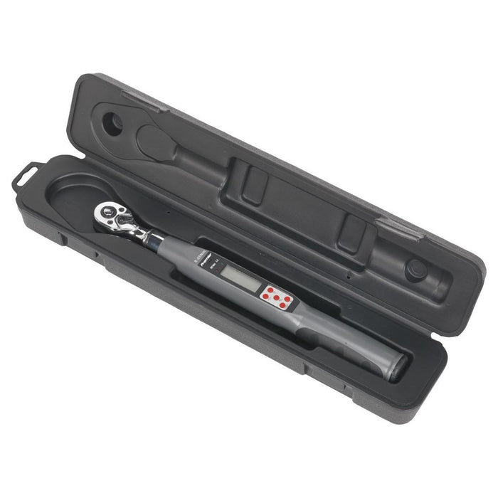 Sealey Torque Wrench Digital 3/8"Sq Drive 8-85Nm(5.9-62.7lb.ft) STW308 Sealey - Town Tools 