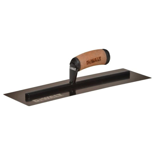 Dewalt Drywall Curved Gold Stainless Steel Finishing Trowel 16in DEWALT Drywall - Town Tools