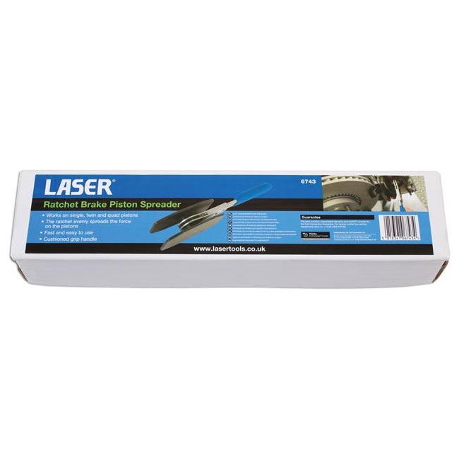 Laser Ratchet Brake Piston Spreader 6743 Laser - Town Tools 