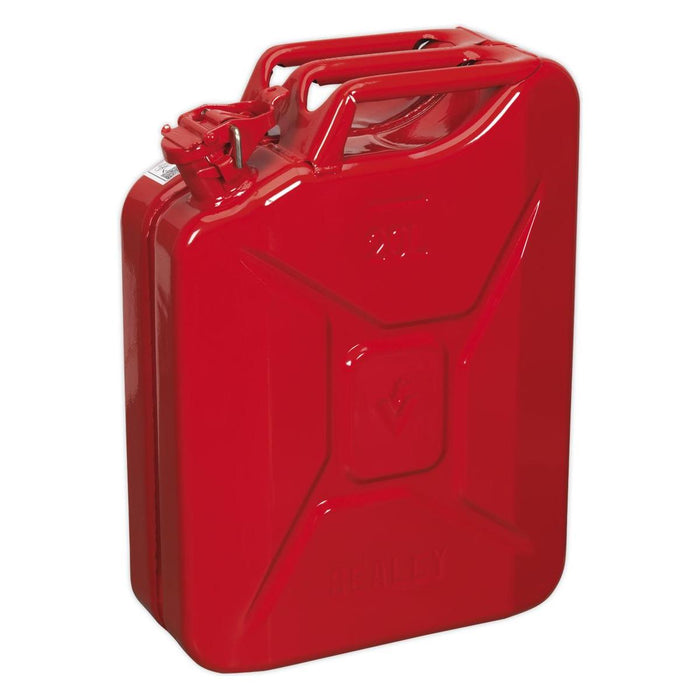 Sealey Jerry Can 20L Red JC20 Sealey - Town Tools 