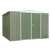 Dellonda Galvanised Steel Metal Garden Shed - Green Dellonda - Town Tools 