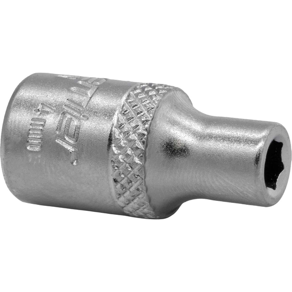 Sealey 1/4"Dr Socket 4mm (Micro Satin Finish)