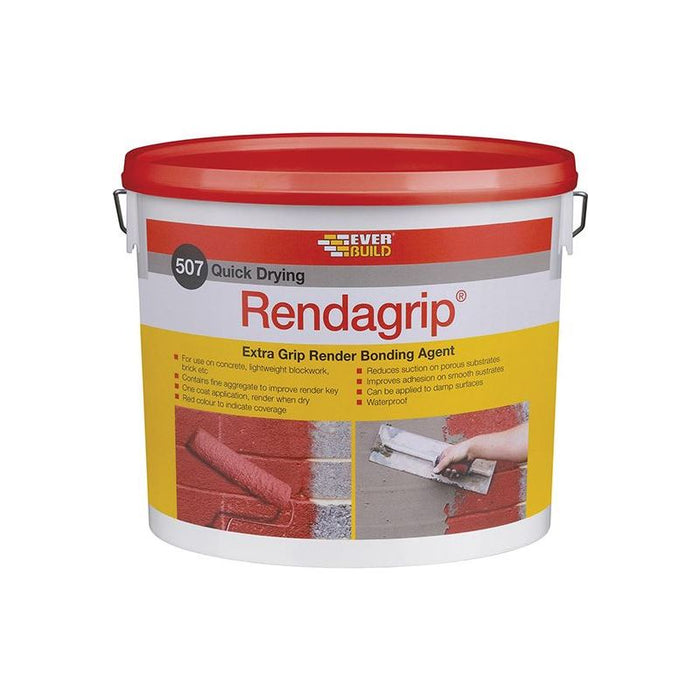 Everbuild Sika 507 Rendagrip Bonding Agent 10 litre Everbuild Sika - Town Tools