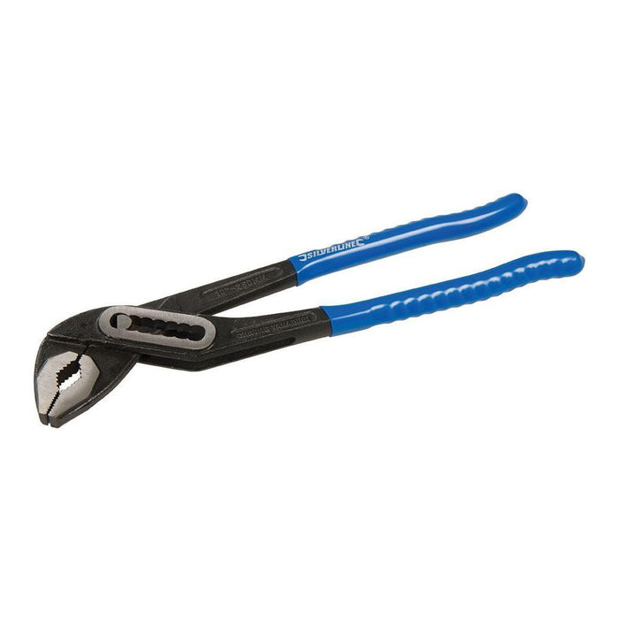 Silverline Slim Jaw Waterpump Pliers Length 250mm - Jaw 40mm Silverline - Town Tools 