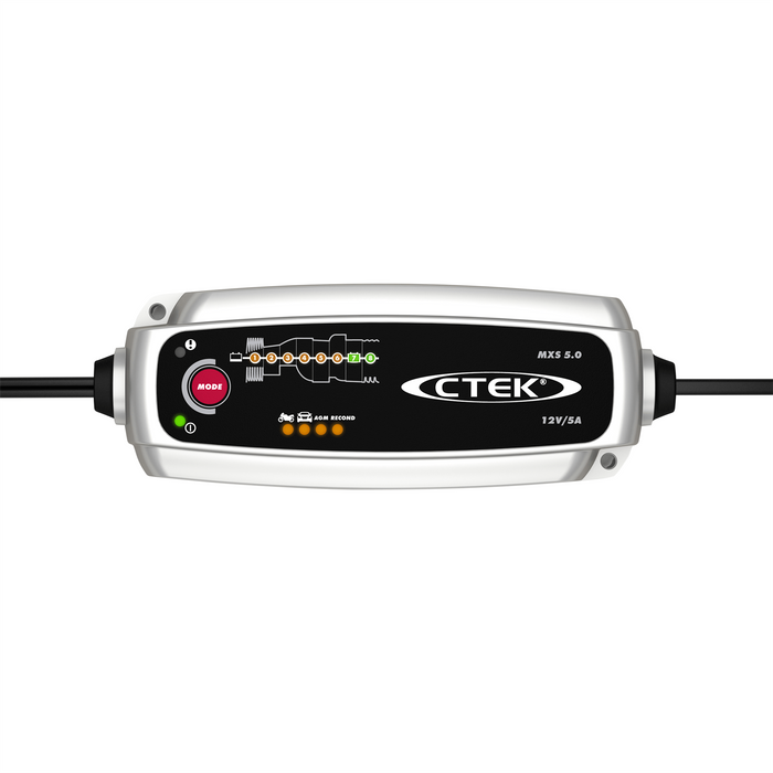 CTEK MXS 5.0 12v 5A Car Bike Van Boat Smart Battery Charger Kit Saxon - Town Tools