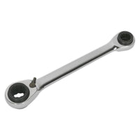 Sealey Ratchet Ring Spanner 4-in-1 Reversible Metric S0983