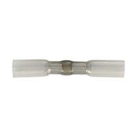 Sealey Heat Shrink Butt Connector with Crimp & Solder Clear Pack of 25 HSSB25C