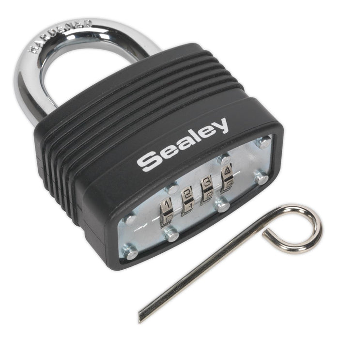 Sealey Steel Body Combination Padlock 46mm PL302C Sealey - Town Tools 