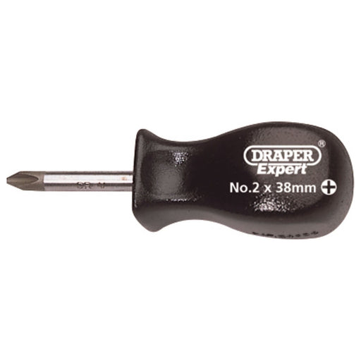 Draper Cross Slot Mechanic's Screwdriver, No.2 x 38mm 19541 Draper - Town Tools 