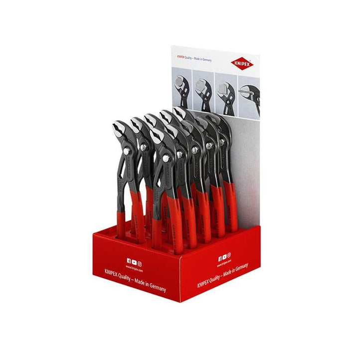 Knipex Cobra® Water Pump Pliers (Counter Display of 10 x KPX8701250) Knipex - Town Tools