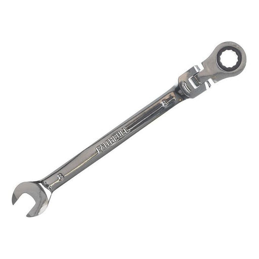 Faithfull Ratchet Combination Spanner Flex Head CV 9mm Faithfull - Town Tools