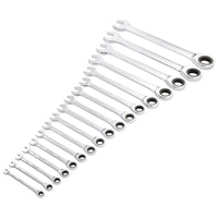 Draper Draper HI-TORQ Metric Ratchet Combination Spanner Set (17 Piece)