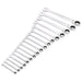 Draper Draper HI-TORQ Metric Ratchet Combination Spanner Set (17 Piece) Draper - Town Tools