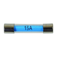 Connect Glass Auto Fuses 15A 100pc 30497