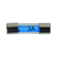 Connect Mini Glass Radio Fuses 3A, 100pc 30504