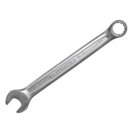 Faithfull Combination Spanner CV Satin Finish 13mm Faithfull - Town Tools