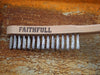 Faithfull Lightweight Scratch Brush, Two Row Faithfull - Town Tools