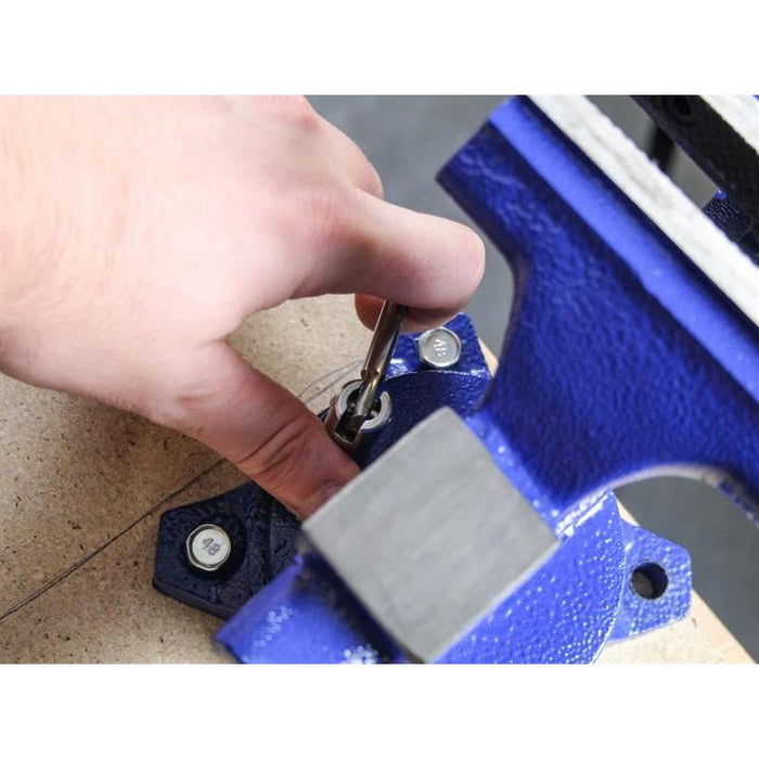 Faithfull Light-Duty Mechanics Vice 100mm (4in) Faithfull - Town Tools