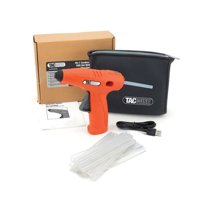 Tacwise H4-7 Hot Melt Cordless Glue Gun 240V Tacwise - Town Tools