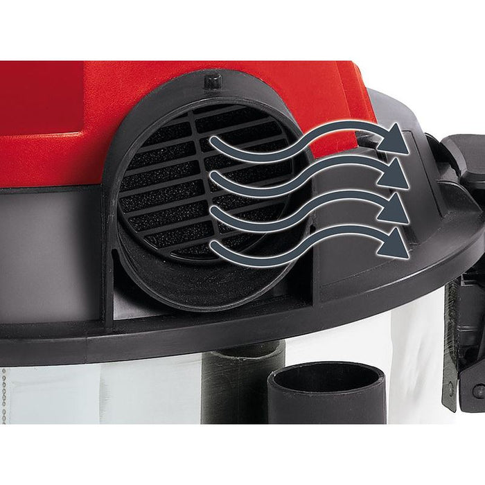 Einhell TE-VC 1930 SA Wet & Dry Vacuum with Power Take Off 30 litre 1500W 240V Einhell - Town Tools
