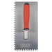 Sealey Stainless Steel 6mm Notched Trowel with Rubber Handle 270mm T7806 Sealey - Town Tools 